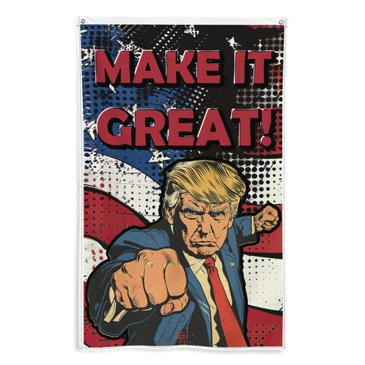 Trump Flag - Make it Great - 2024